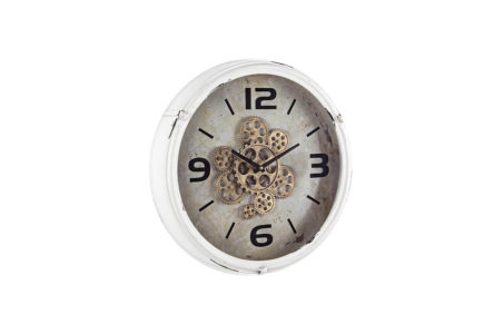 Nástěnné hodiny grenage ø 46,5 cm bílé