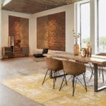 Váza asmita vysoká zlatá