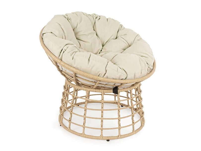 Křeslo Molly přírodní