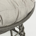 Křeslo Molly šedé