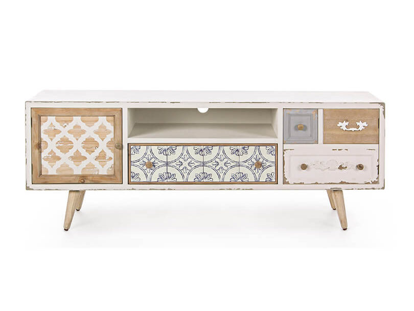 TV skřínka aurelie bílá 150 x 54 cm