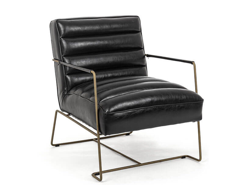 Křeslo brianna černé