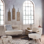 Křeslo cortina bílé