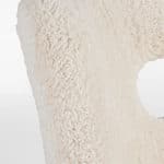 Křeslo cortina bílé