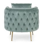 Křeslo tenbury samet mátové