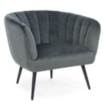 Křeslo avril šedé