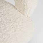 Křeslo berna bílé