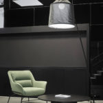 KONFERENČNÍ STOLEK CEP ČERNÝ 110 X 110