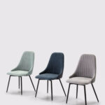 ŽIDLE LEDGER MODRÁ