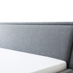 Čalouněná postel deria 140 x 200 cm modrá