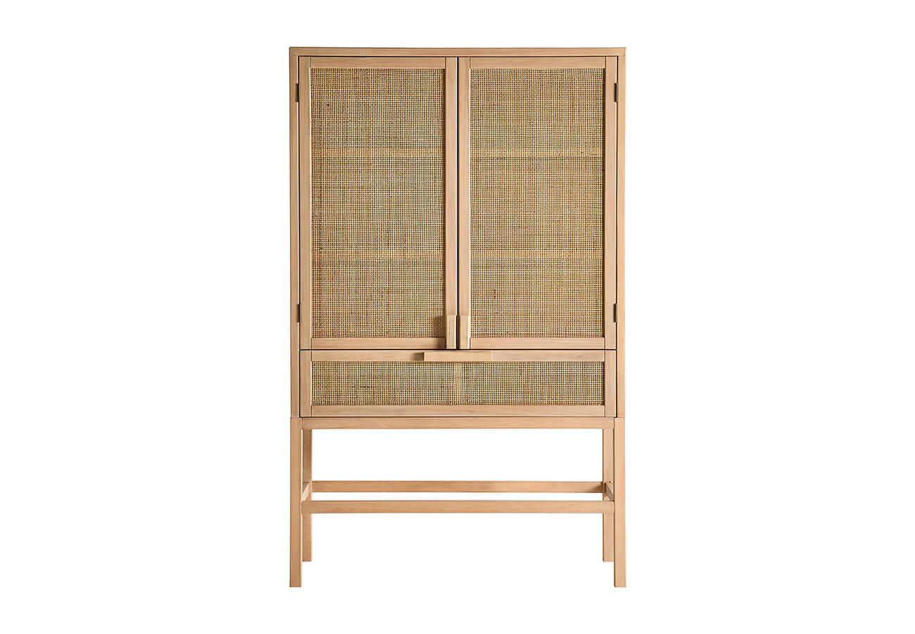 Skříň kebrack 100 x 160 cm přírodní