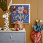 Váza zarla 32,5 cm hnědá