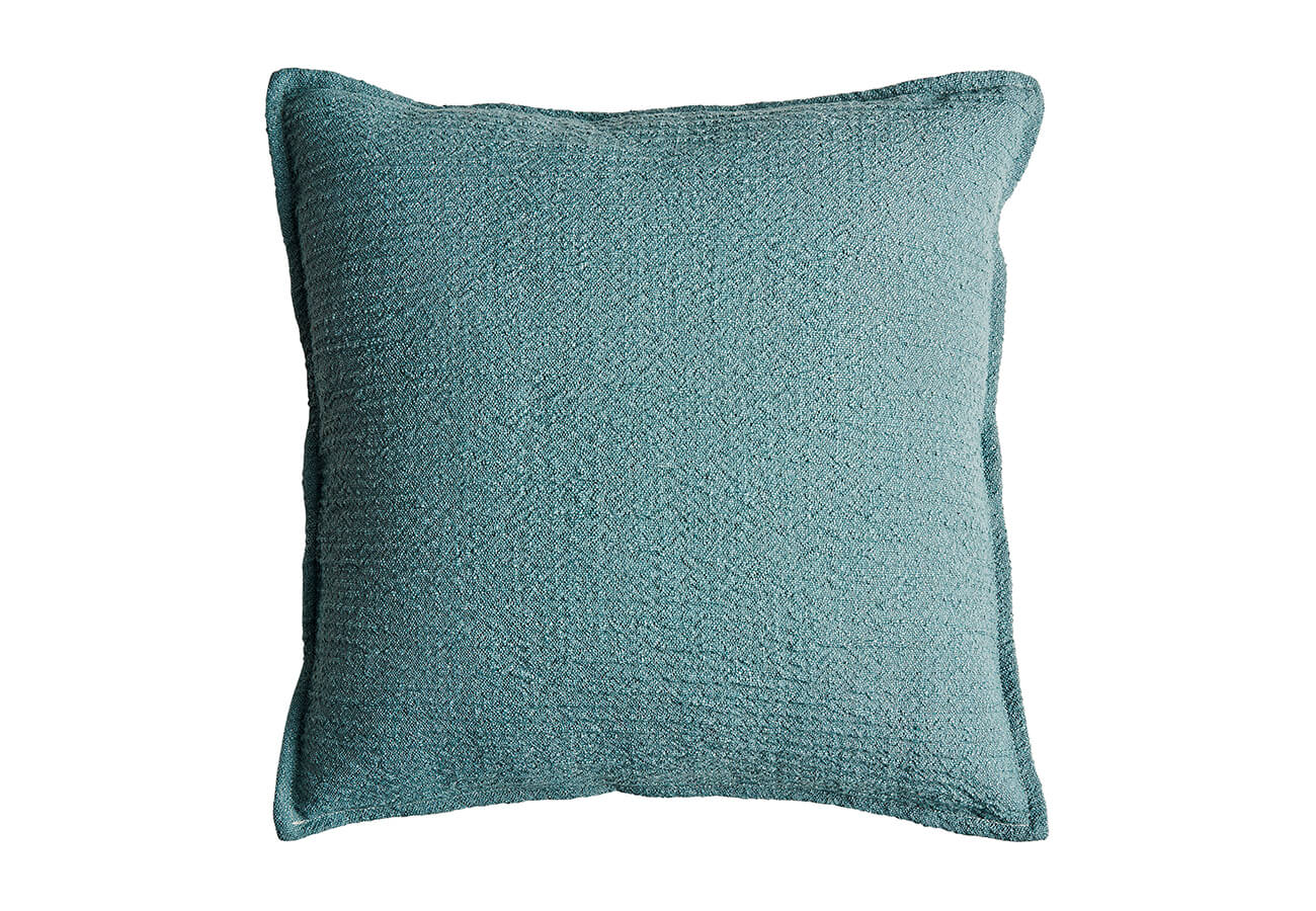 Polštář lena 41 x 41 cm modrý