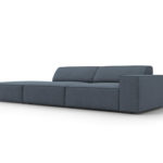 Třímístná pohovka judy levá 262 cm modrá