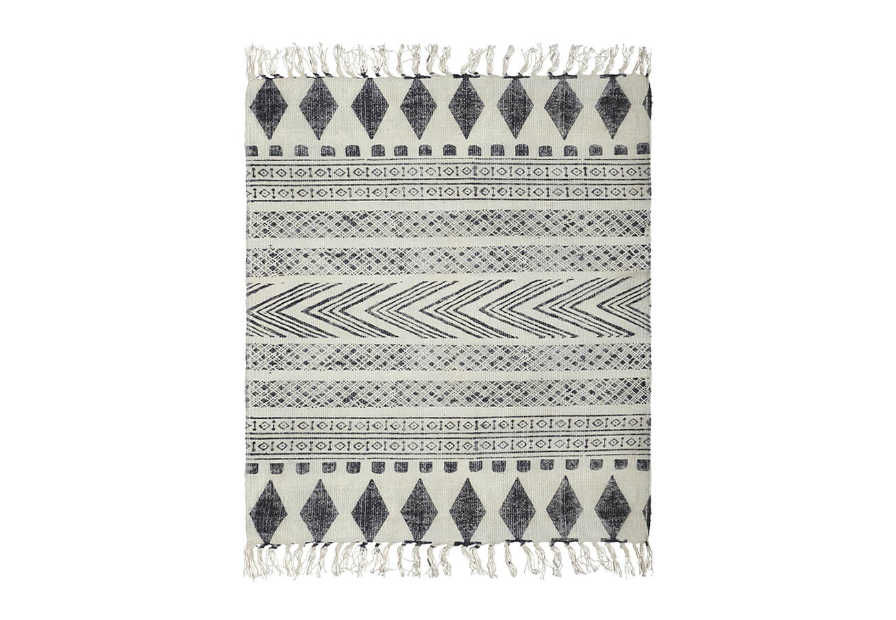 Koberec klock 160 x 230 cm šedý