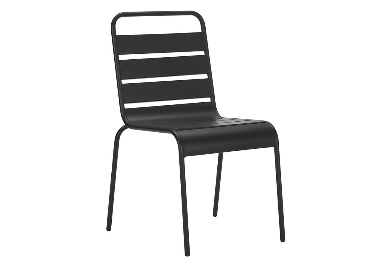 Zahradní židle hallo černá