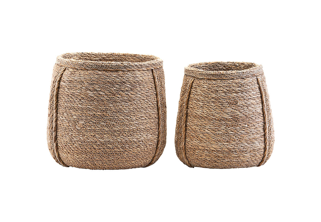 Sada dvou úložných košů lanta přírodních