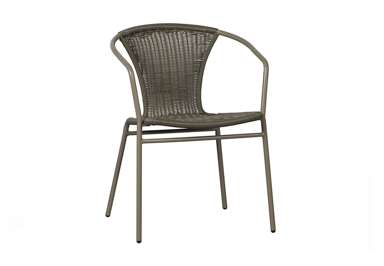 Židle eston hnědá