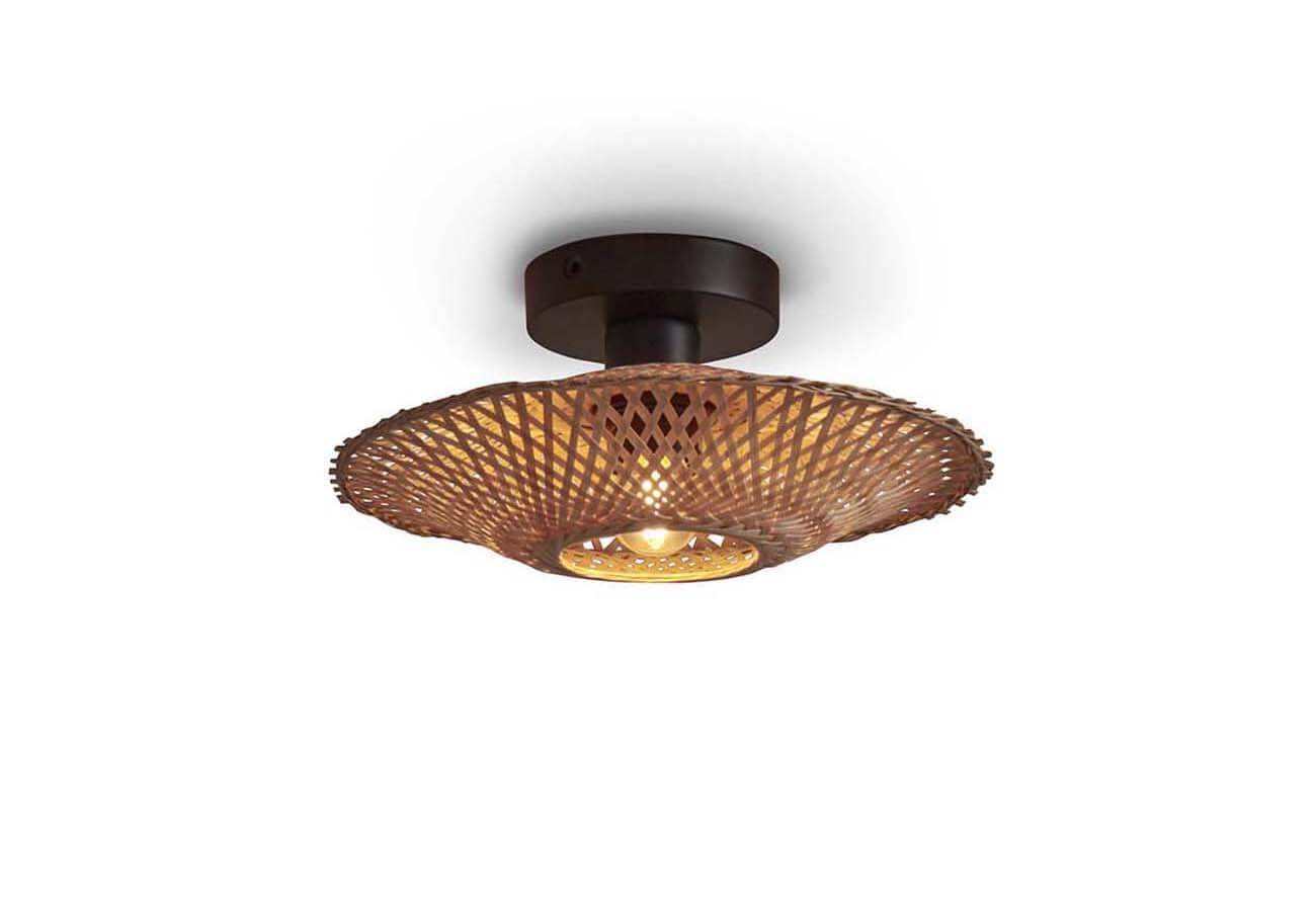 Stropní lampa kalimantan xs 30 cm přírodní