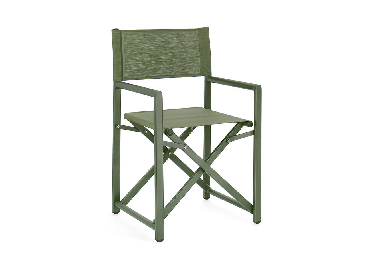 Skládací zahradní židle kampa zelená