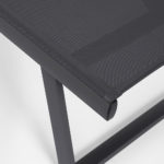 Zahradní lehátko loryta černé