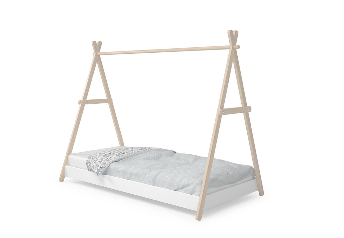 Dětská postel furta 90 x 200 cm bílá