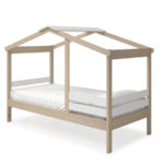 Dětská postel elana 90 x 190 cm přírodní/bílá