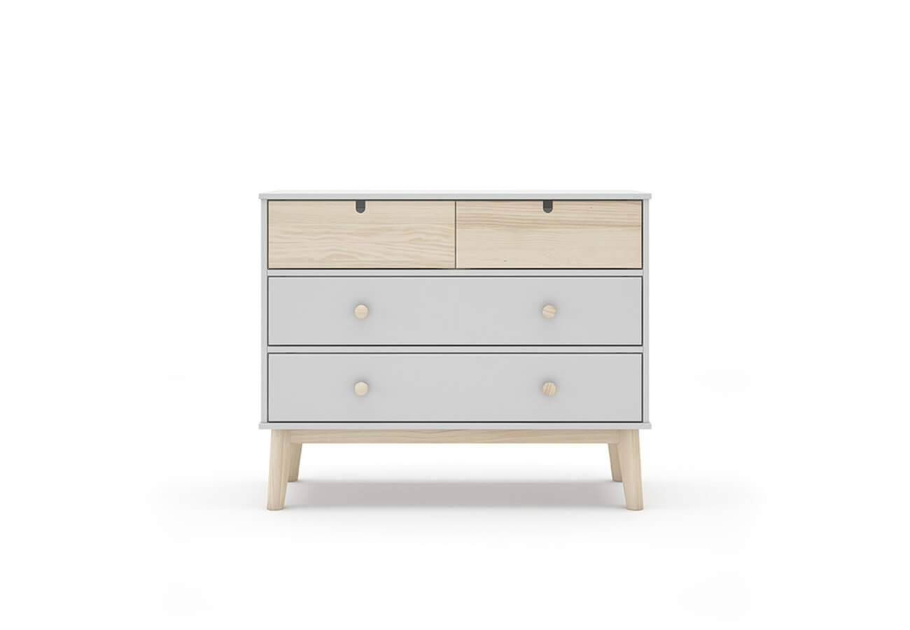 Komoda niafana 100 x 81 cm bílá