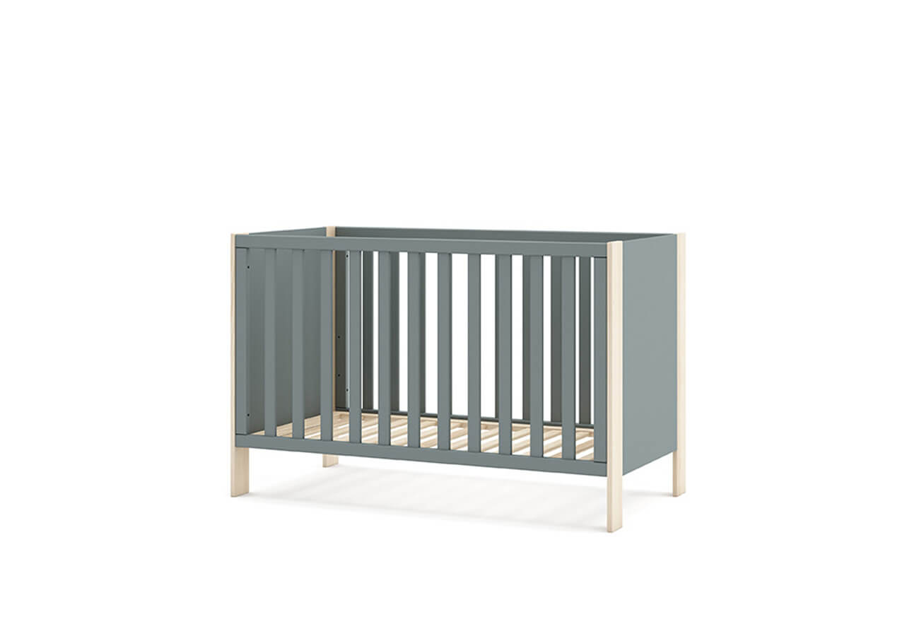 Dětská postýlka nabet 60 x 120 cm zelená