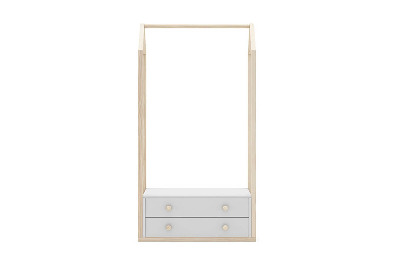 Dětský věšák nabet bílý