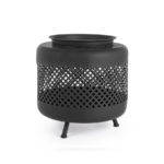 Zahradní ohniště estofa Ø 50 cm černé