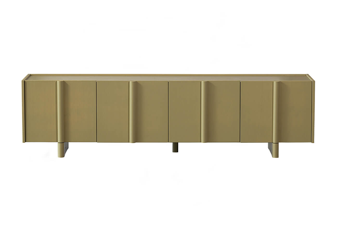 Tv skříňka suba 53 x 200 cm khaki