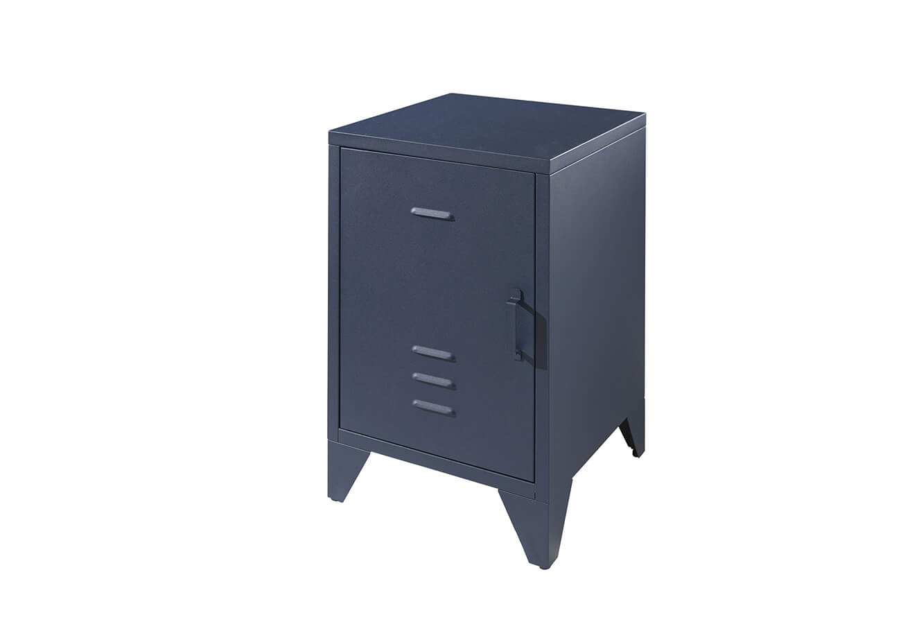 Noční stolek burox modrý