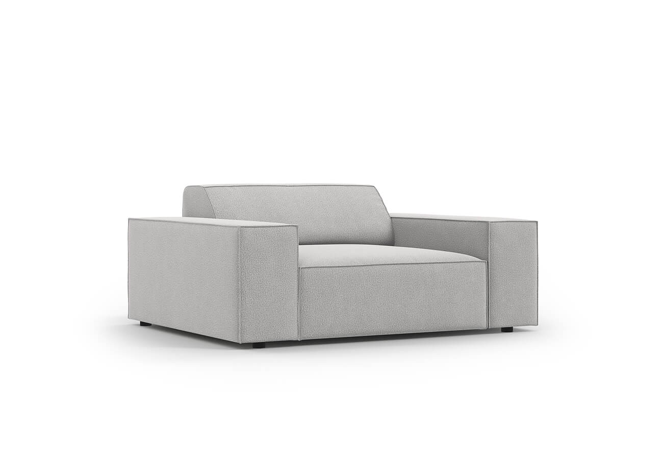 Křeslo judy světle šedé