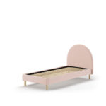 Dětská postel loony 90 x 200 cm růžová