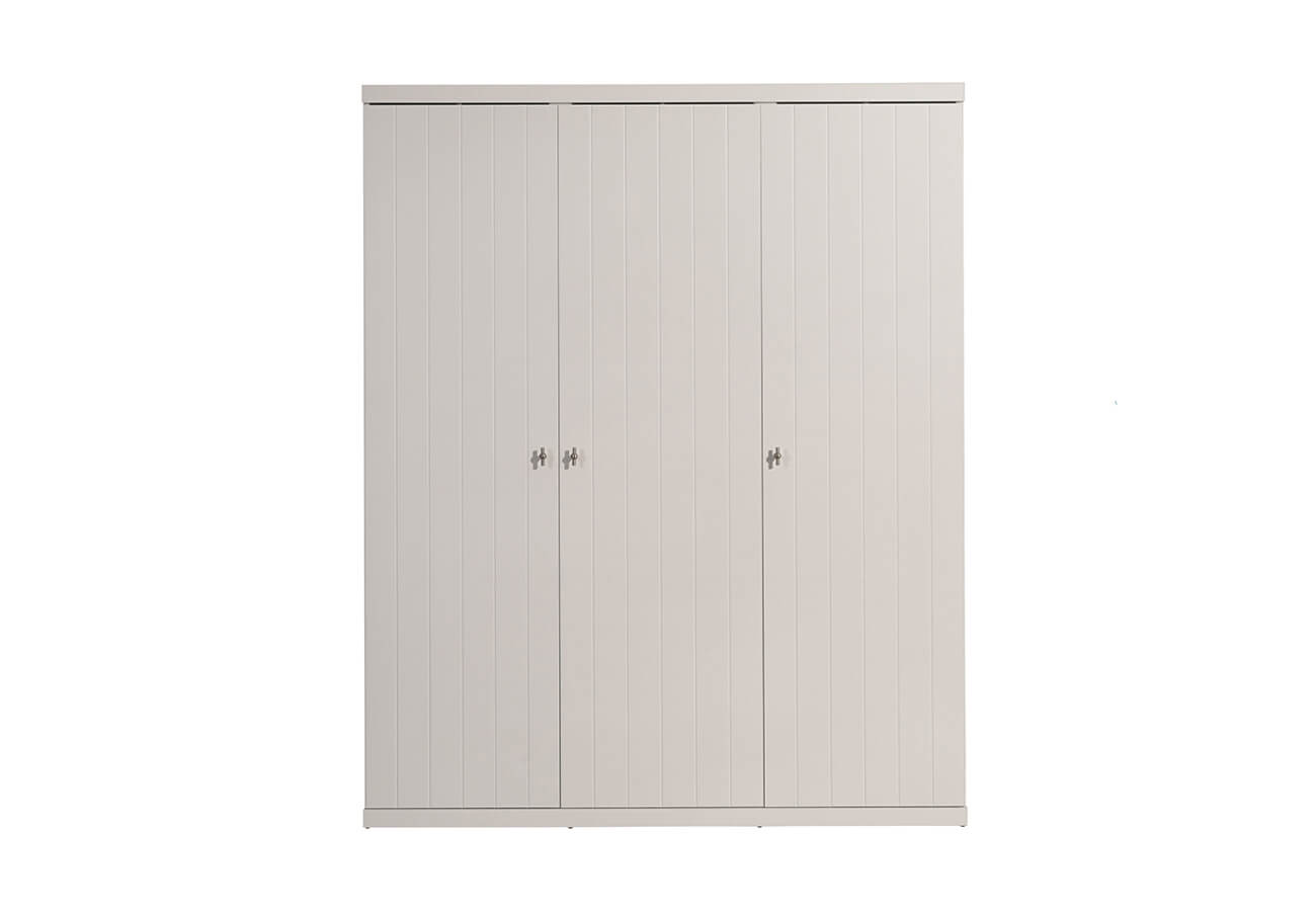 Skříň biron 166 x 204 cm bílá