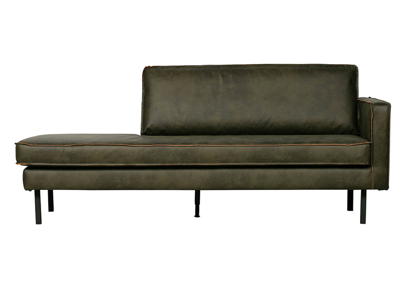 Lenoška rodeo levá 203 cm army zelená