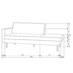 Lenoška rodeo pravá 203 cm cognac