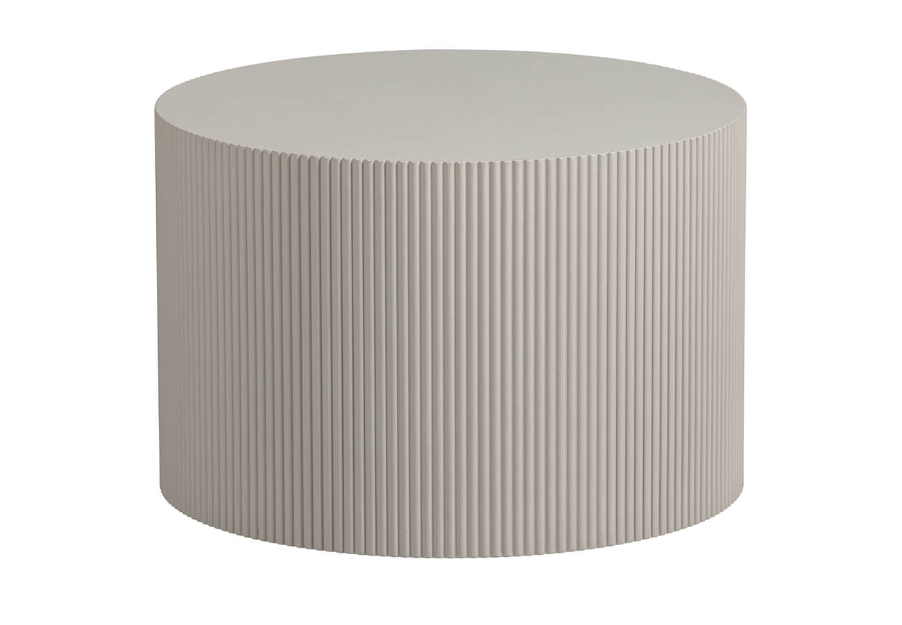 Konferenční stolek senna Ø 60 cm béžový