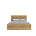 Postel braze 160 x 200 cm přírodní