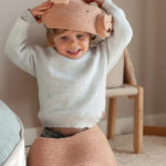 Dětský úložný koš piggi růžový