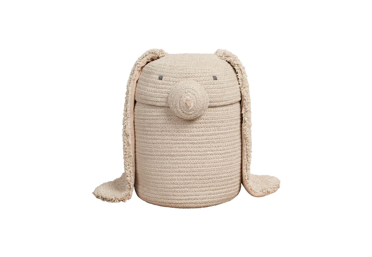 Dětský úložný koš rabbi béžový