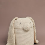 Dětský úložný koš rabbi béžový