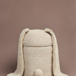 Dětský úložný koš rabbi béžový