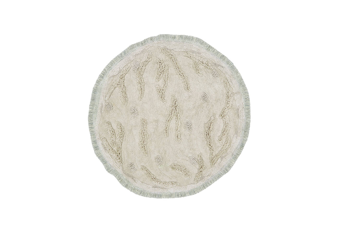 Hrací koberec isloda ⌀ 120 cm přírodní