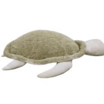 Dětský puf želva turtly zelený