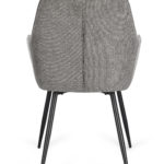 Židle carra šedá