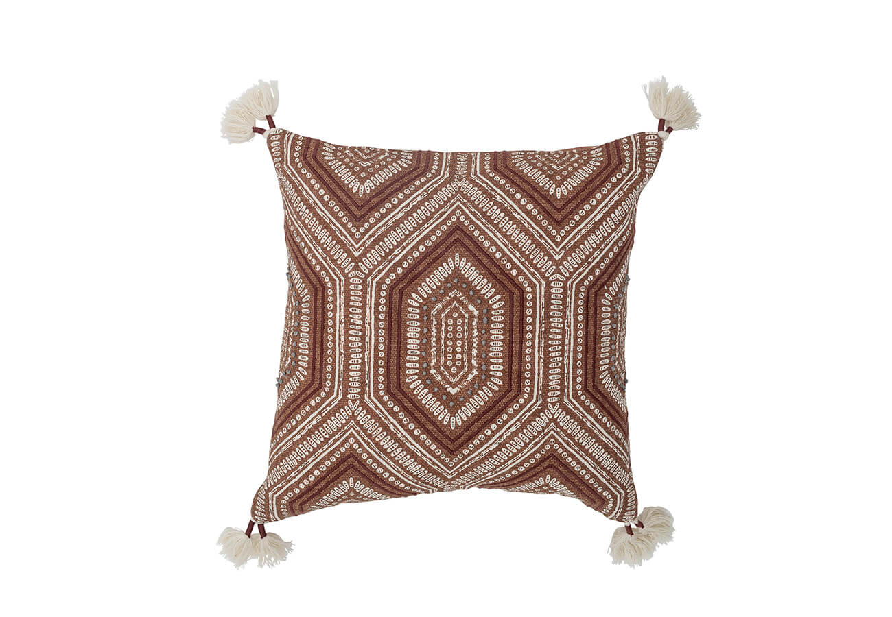 Polštář lefuna 45 x 45 cm cihlový