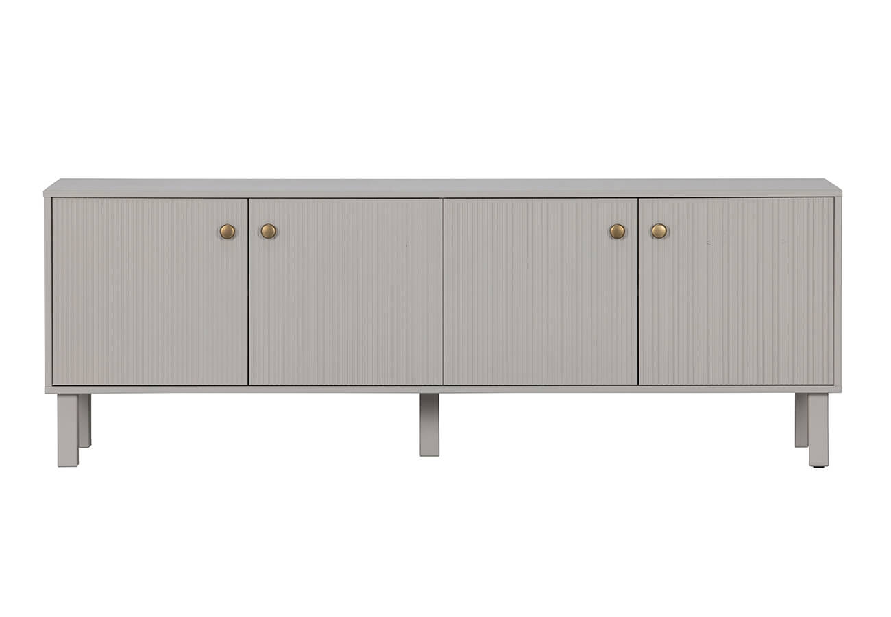 Tv skříňka badu 160 x 56 cm světle šedá