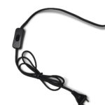 Stolní lampa gazuto 40 cm černá